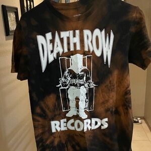 Death row records Tie-Dye Men/women T Shirt